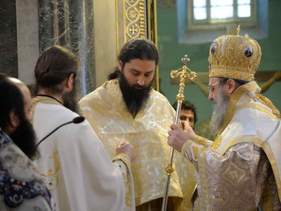 Ο π. Σωτήριος Μανέτας.