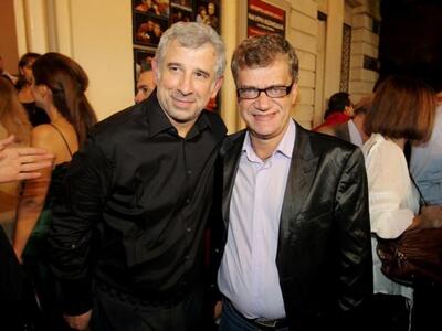 Ο Πέτρος Φιλιππίδης και ο Τάκης Παπαματθαίου