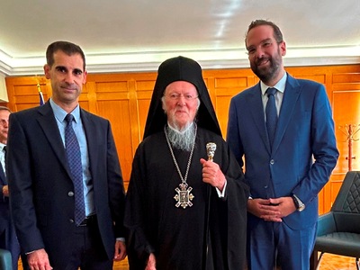 Επίσκεψη Οικουμενικού Πατριάρχη Βαρθολομ...