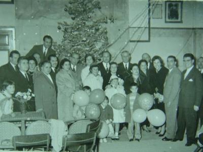 Χριστουγεννιάτικη εκδήλωση του προσωπικού ΟΤΕ στην Διακίδειο Σχολή, 1963-paliapatra