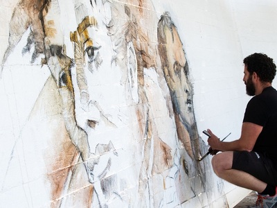 Τοιχογραφία της Ανώτατης Σχολής Καλών Τεχνών