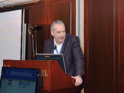 Ο γγ Δημόσιας Υγείας Γιάννης Μπασκόζος