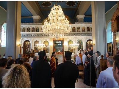Πάτρα: Τα θυρανοίξια του παλαιού Ι.Ν. Αγ...