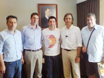 Συνάντηση Μιχάλη Μπεκίρη με το Διοικητικ...