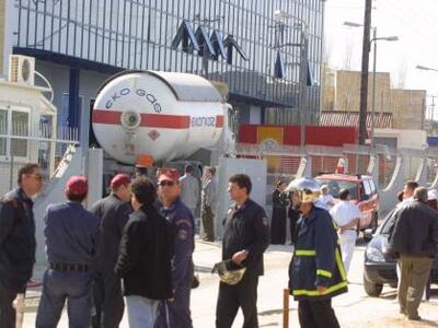 Πάτρα: Διαρροή προπανίου στη Βιομηχανική...