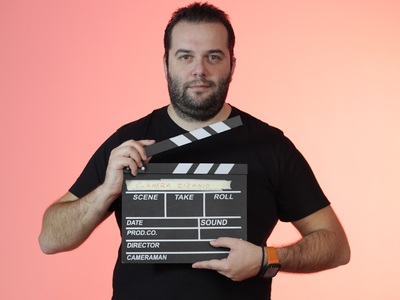 Ο Μανώλης Μελισσουργός.