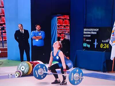Πρωταθλητής Ελλάδος Άρσης Βαρών 2025 στι...