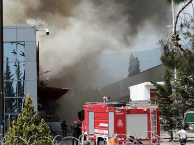 Ξάνθη: Έσβησε η φωτιά στο εργοστάσιο κατ...