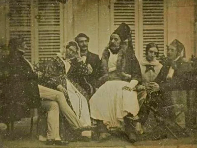 Σπάνια φωτογραφία του Κωλέττη (εικονίζετ...