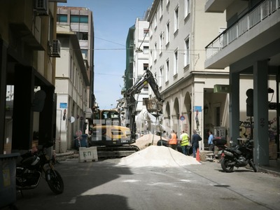 Πάτρα: Κλειστή η Κανακάρη λόγω των έργων...