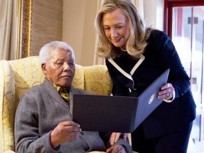 Ν. Αφρική: Με το Νέλσον Μαντέλα συναντήθ...