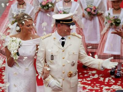 Χλιδάτος ο θρησκευτικός γάμος του Αλβέρτ...