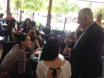 Στον Πύργο περιόδευσε σήμερα ο Θύμιος Σώκος 