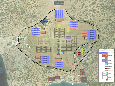 Σχεδιάγραμμα της κάτοψης των νέων κλειστ...