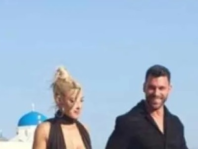 Ιωάννα Τούνη και Στάθης Σχίζας στη Μύκονο 