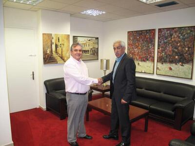 Αμαλιάδα: Συνάντηση Γ.Γ. Τάσου Αποστολόπ...