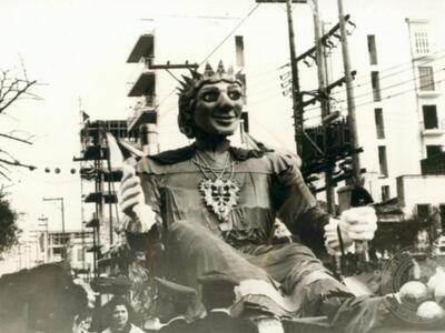 Καρναβάλι 1958, ο Bασιλιάς (φωτό από pal...