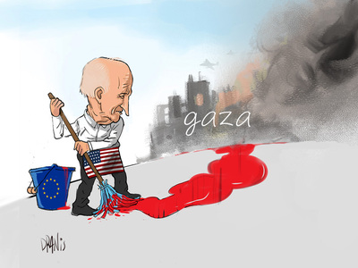 Η Γάζα, η ΕΕ και η Αμερική, με το πενάκι...