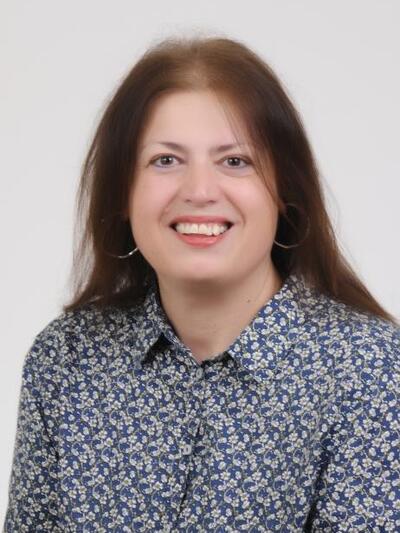 Η συγγραφέας Γεωργία Δημητρακοπούλου.