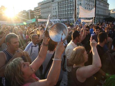 Αγανακτισμένοι:Για έκτη Κυριακή στο Σύντ...