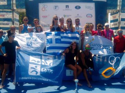 Ασημένιο μετάλλιο για τους Πατρινούς τριαθλητές 