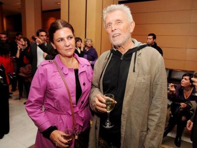 Η Μπίλιω Τσουκαλά με το Νίκο Περάκη