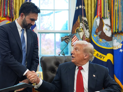 Ο Τραμπ επαινεί τον Μαμντάνι: Εκπληκτική...