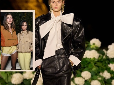 Saint Laurent: Φιόγκοι, ορτανσίες και το...