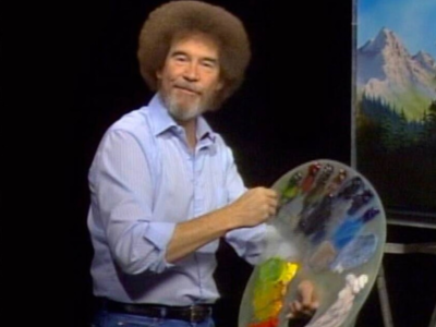 Ο ζωγράφος Μπομπ Ρος