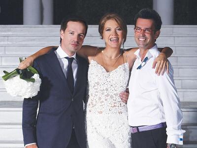 Ο λαμπερός γάμος του Βαγγέλη Πέρπερα στην Αθήνα 