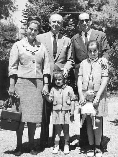 1964 Επίσκεψη της οικογένειας Μητσοτάκη στο Καστρί