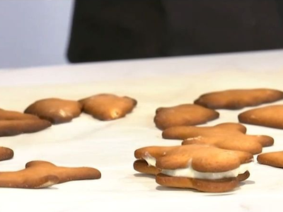 Γεμιστά μπισκότα Gingerbread από τον Στα...