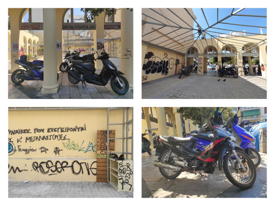 Πάτρα: Εικόνες ντροπής στο αίθριο του Έσ...