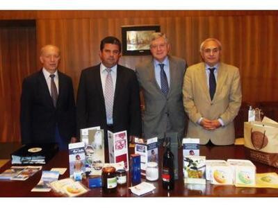 Συνάντηση του Δημάρχου Μεσολογγίου Παναγ...