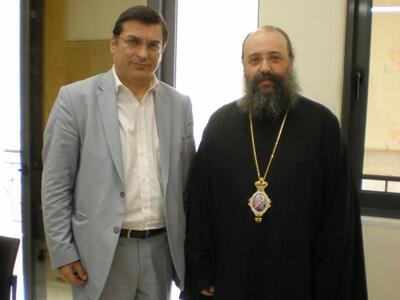 Στον Μητροπολίτη Πατρών ο Αλέκος Χρυσανθακόπουλος