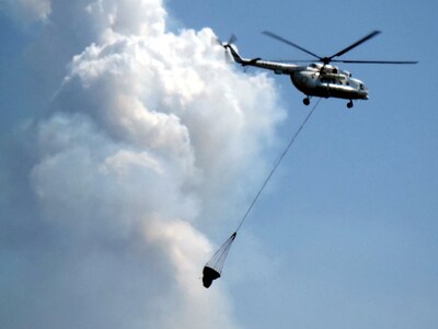Πυρκαγιά στην περιοχή Μουζάκι της Ζακύνθου