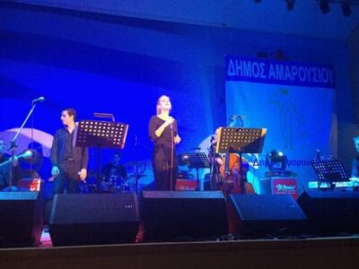 Στιγμιότυπο από τη συναυλία - Eρμηνευτές...