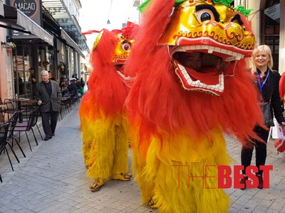  Δράκοι από την Κίνα στους δρόμους της Π...