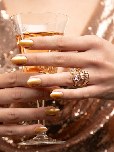 Δαχτυλίδια ασημένια επιχρυσωμένα, μες ζι...