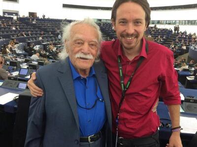 To tweet του Pablo Iglesias για τον Μανώλη Γλέζο