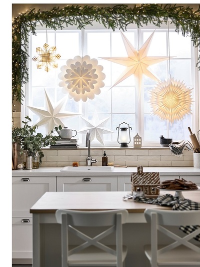 Kαπέλα φωτιστικών σε διάφορα σχήματα