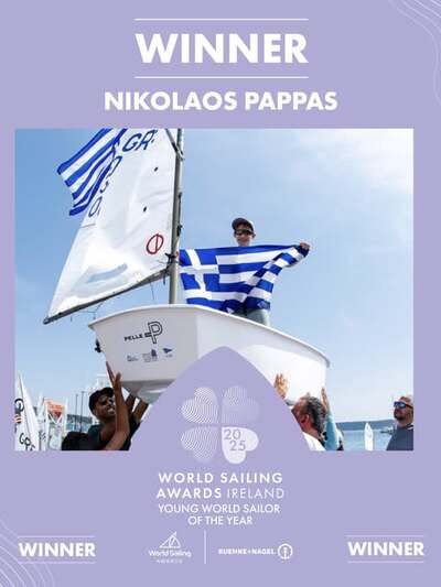 Ι.Ο. Πατρών: Συγχαρητήρια στον Ν.Ο. Βόνιτσας και τον Νικόλαο Παππά για τη διάκριση ως Κορυφαίου Νεαρού Αθλητή Παγκόσμιας Ιστιοπλοΐας Ι.Ο. Πατρών: Συγχαρητήρια στον Ν.Ο. Βόνιτσας και τον Νικόλαο Παππά για τη διάκριση ως Κορυφαίου Νεαρού Αθλητή Παγκόσμιας Ιστιοπλοΐας