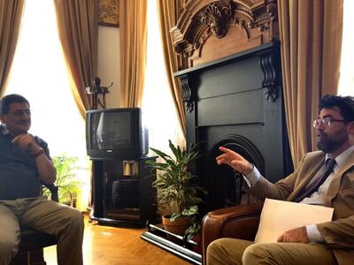 Πάτρα: Συνάντηση Κ. Πελετίδη – Β. Οικονόμου