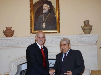 Στην Κύπρο σήμερα ο Γιώργος Παπανδρέου