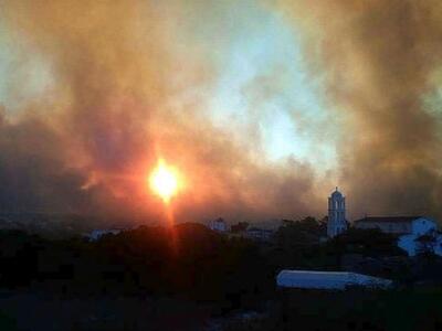 Για τέταρτη ημέρα μαίνεται η μεγάλη πυρκ...