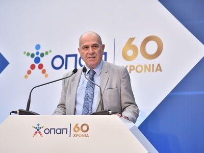Ο Α’ Αντιπρόεδρος του ΟΠΑΠ, Σπύρος Φωκάς