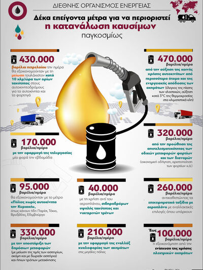  Διεθνής Οργανισμός Ενέργειας: Δέκα επεί...