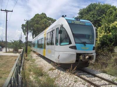 Συρμός της Παραλία Πατρών