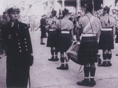 A΄ Nεκροταφείο Πάτρας. Αγγλικό άγημα απο...