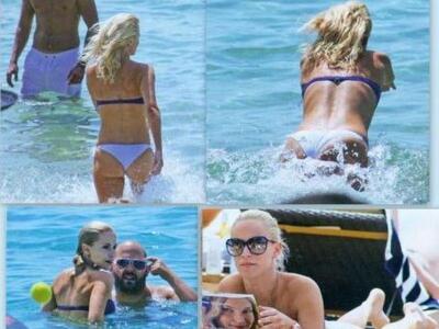 Δείτε τη Νάντια Μπουλέ με μπικίνι να κάν...